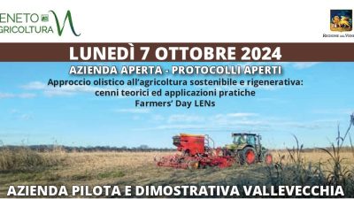 Gestione delle colture di copertura e tecniche di difesa integrata applicate ai seminativi – AZIENDA APERTA – PROTOCOLLI APERTI